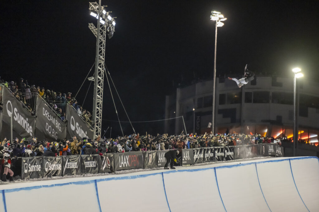 LAAX OPEN 2025 presented by Zalando Programm Weisse Arena Gruppe
